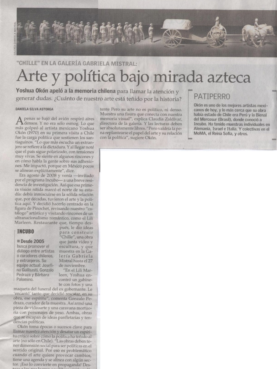 Arte y política bajo mirada azteca,2009