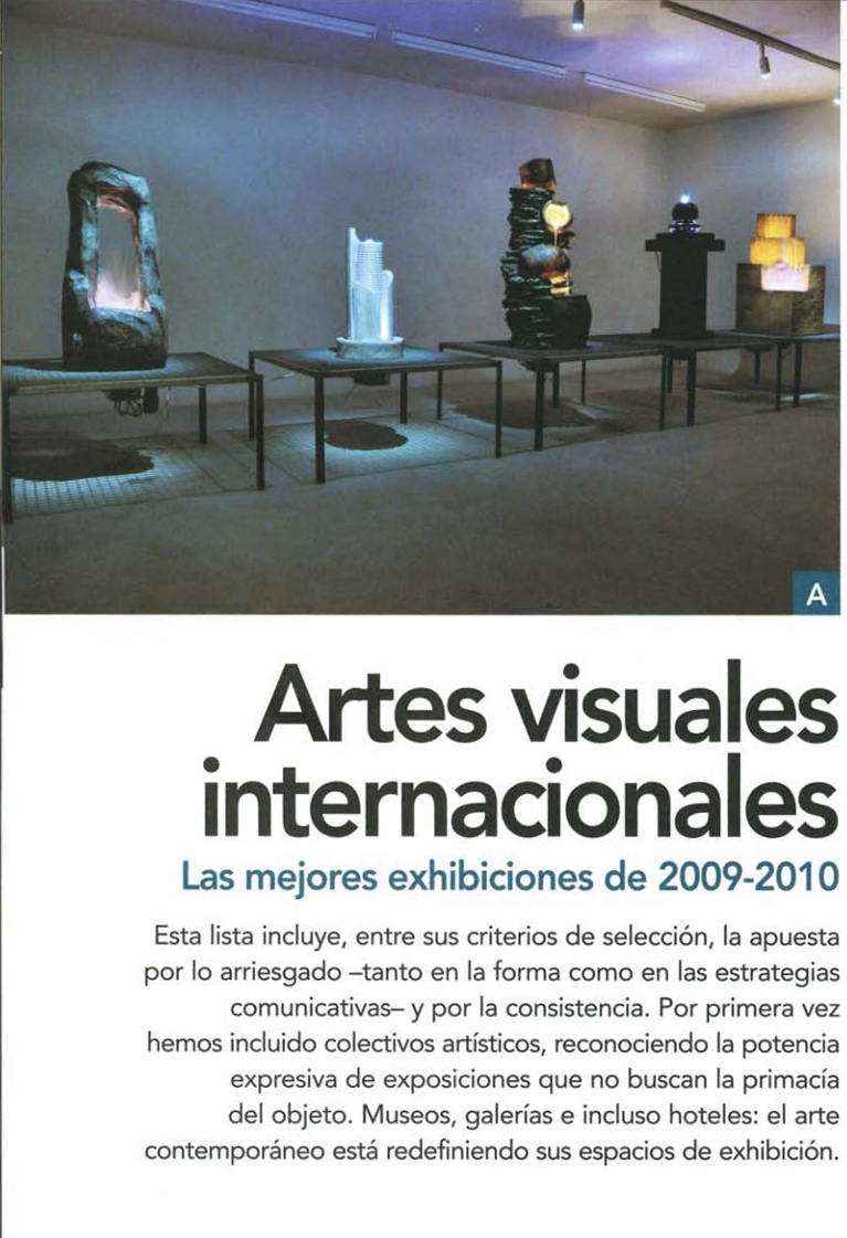 Artes visuales,2010