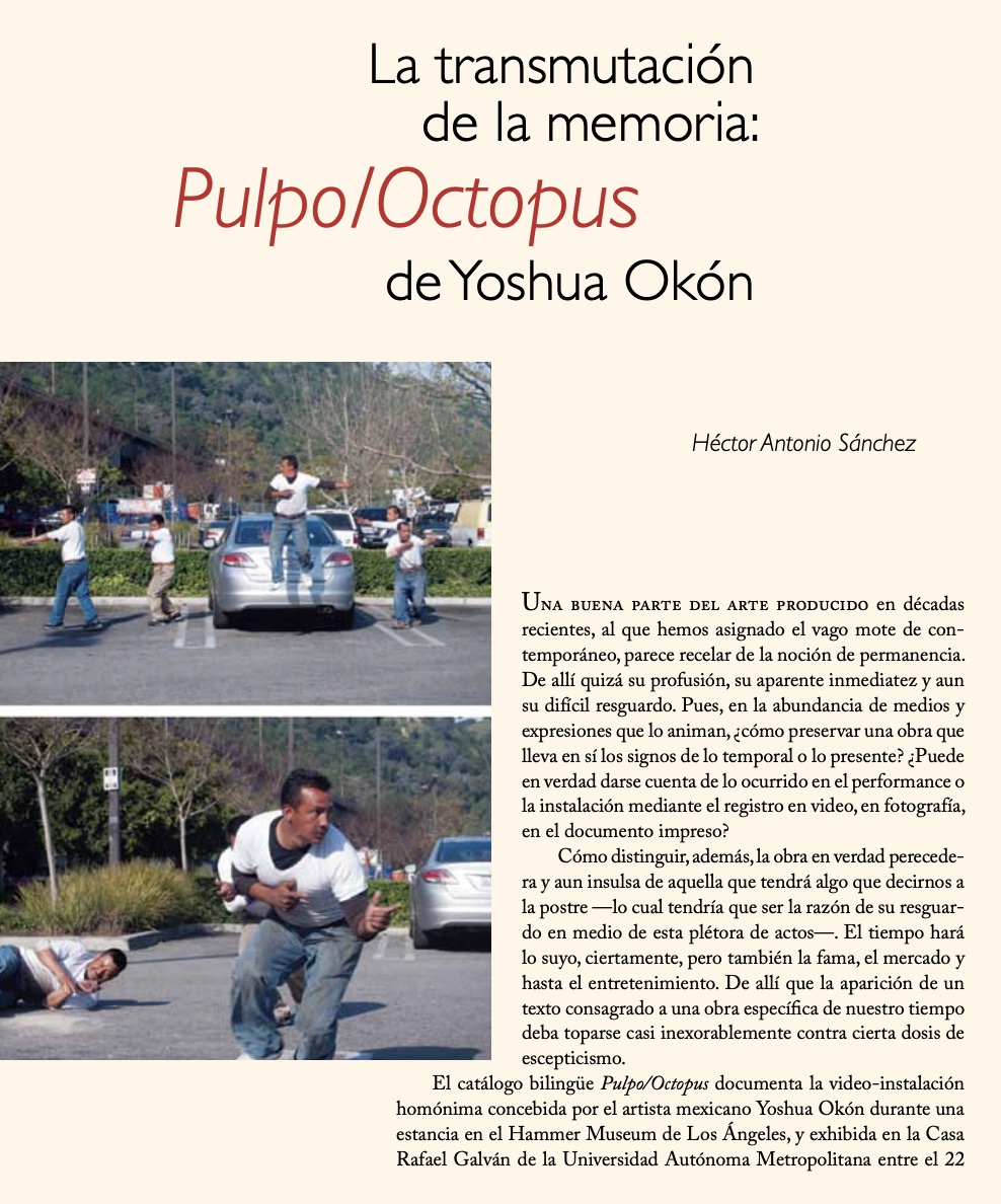 La transmutación de la memoria,2012