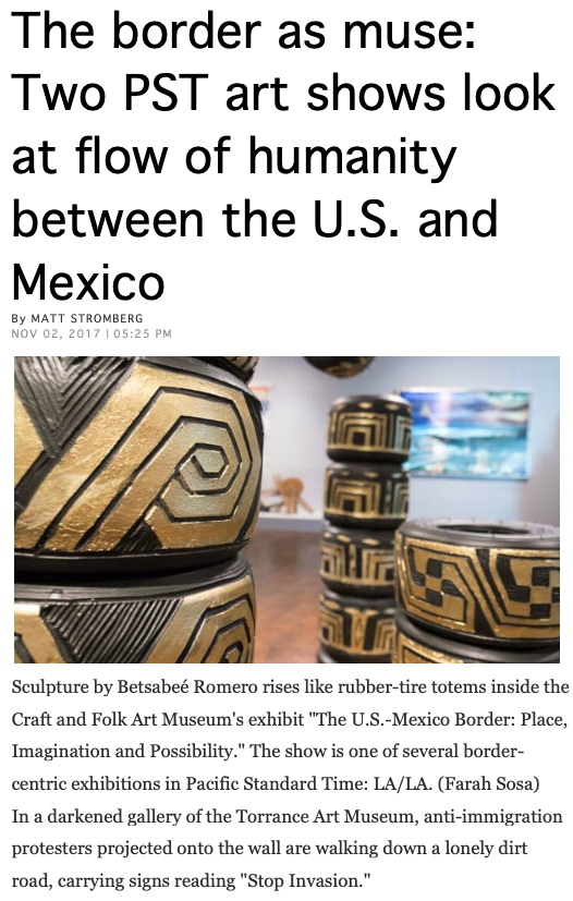 The border as muse,2017