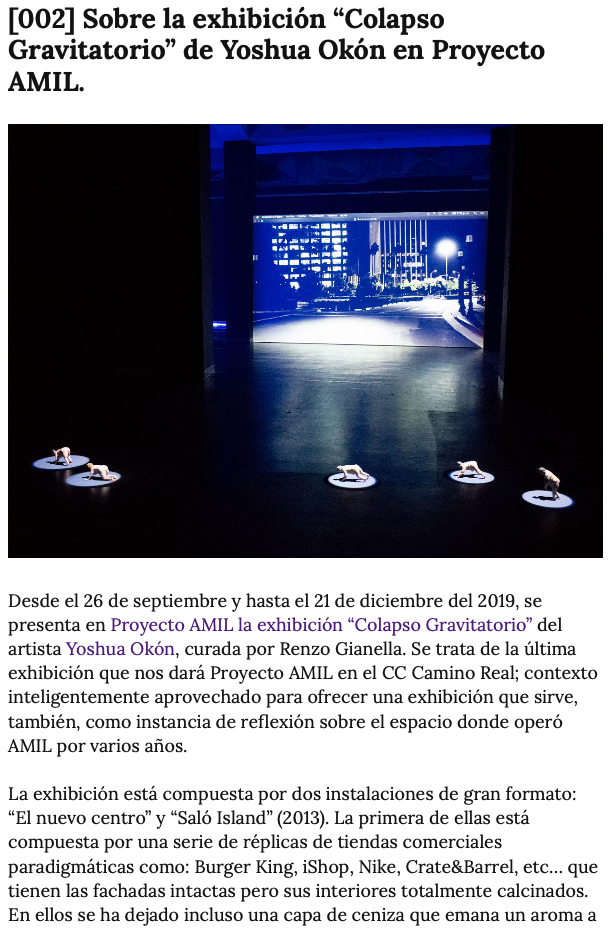 Sobre la exhibición 