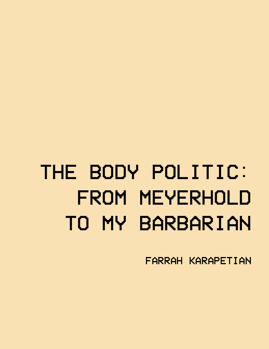 The body politic,2019