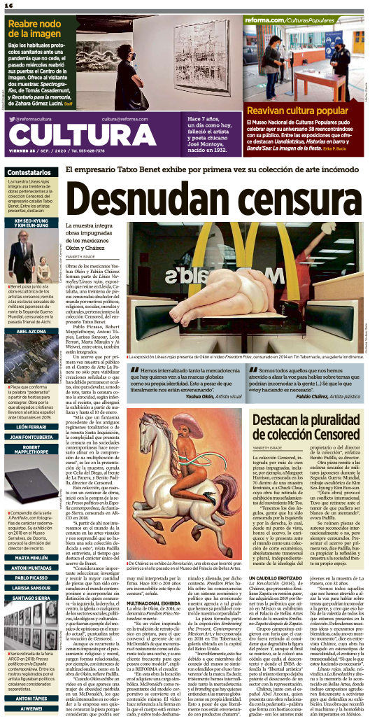 Desnudan Censura,2020