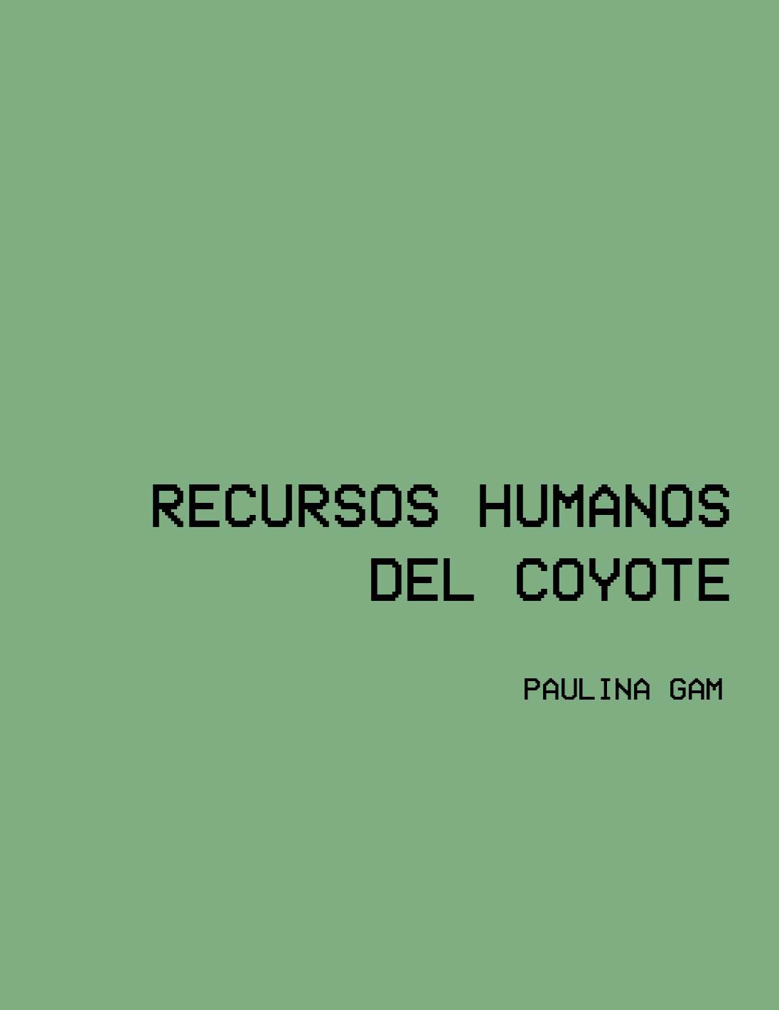 Recursos humanos del coyote,0000
